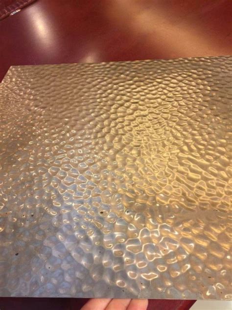 hammered bronze sheet metal|hammered stainless steel.